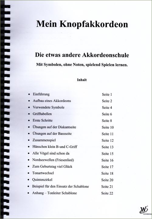 Inhaltsverzeichnis