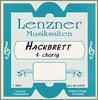 Hackbrettsaiten Lenzner 4-chörig