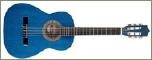Klassik Gitarre 4/4 blau